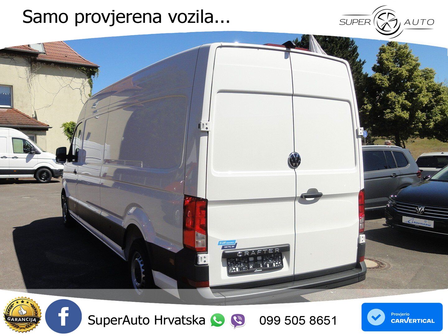 Volkswagen Crafter 35 HKa LR 103 kW App+LED+GRA+MFL+5JGar 140 KS