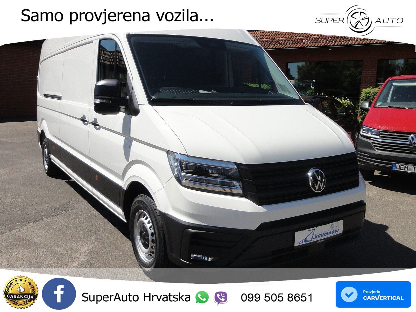 Volkswagen Crafter 35 HKa LR 103 kW App+LED+GRA+MFL+5JGar 140 KS