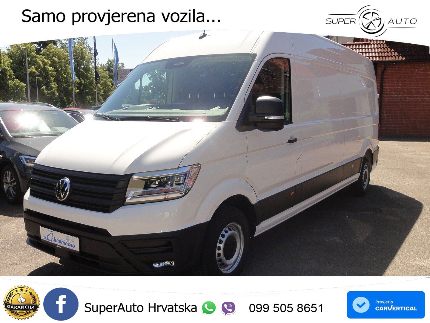 Volkswagen Crafter 35 HKa LR 103 kW App+LED+GRA+MFL+5JGar 140 KS