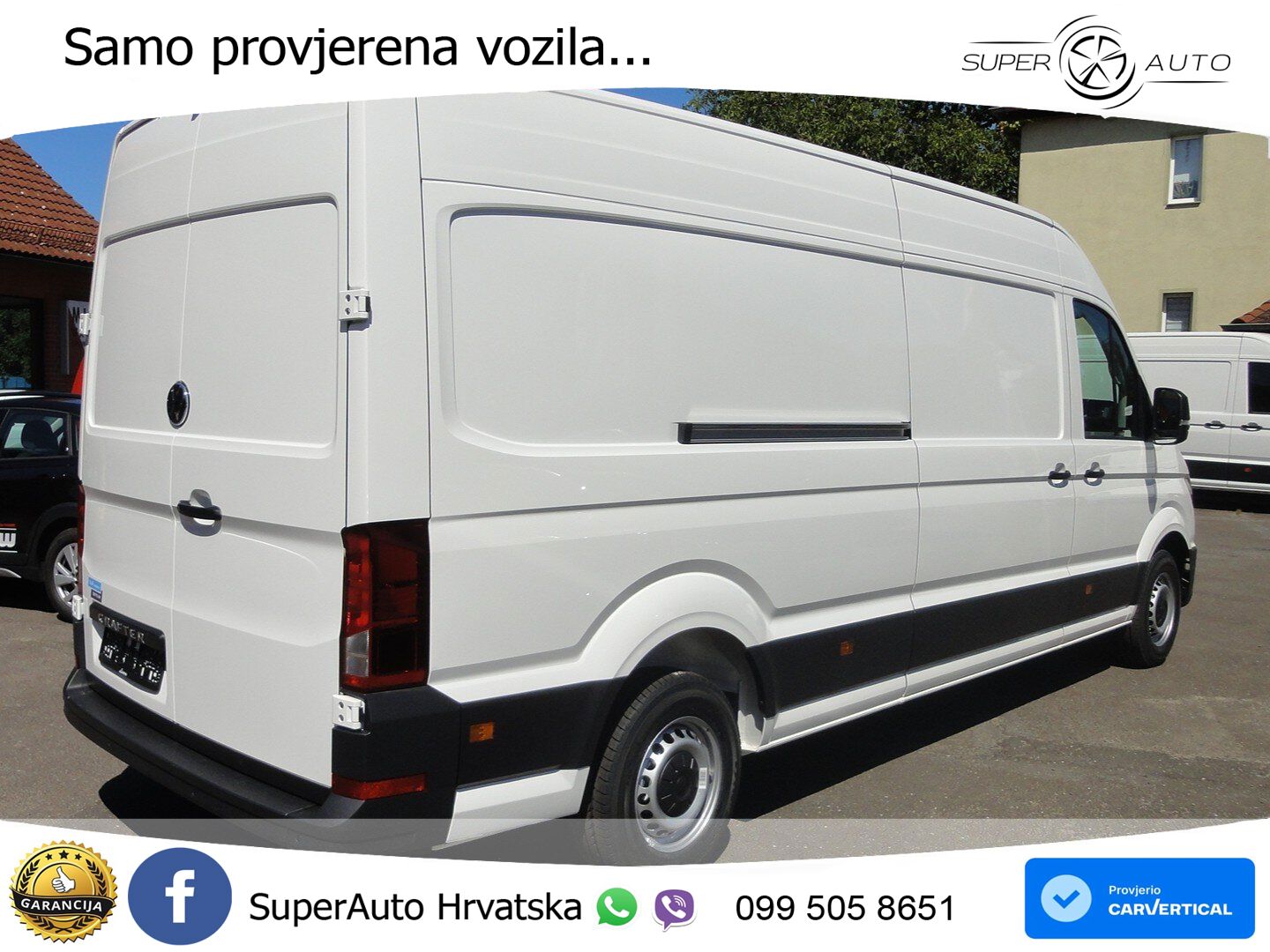 Volkswagen Crafter 35 HKa LR 103 kW App+LED+GRA+MFL+5JGar 140 KS