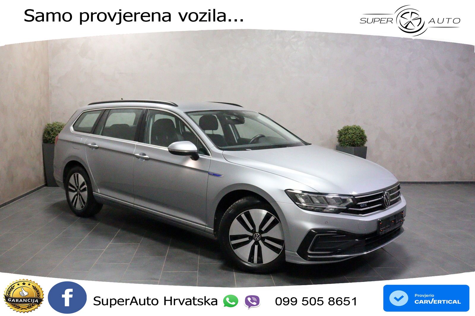 Volkswagen Passat Variant GTE 1.4 TSI (218 KS) DSG LED+GR SJED+ACC