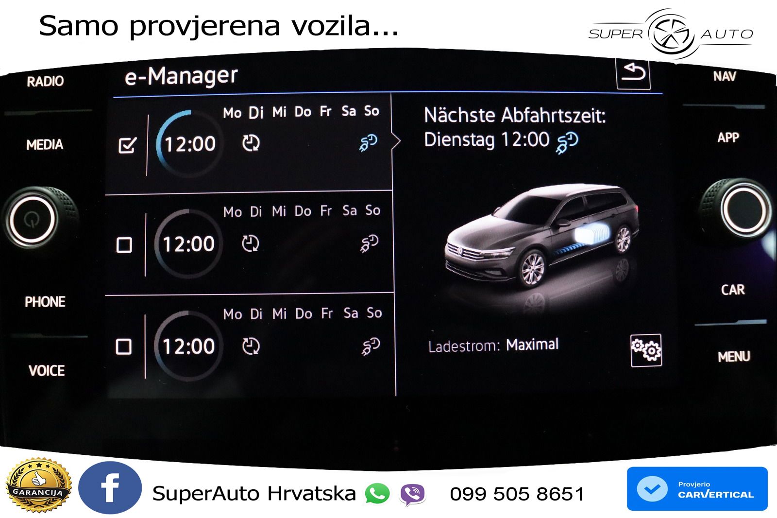 Volkswagen Passat Variant GTE 1.4 TSI (218 KS) DSG LED+GR SJED+ACC