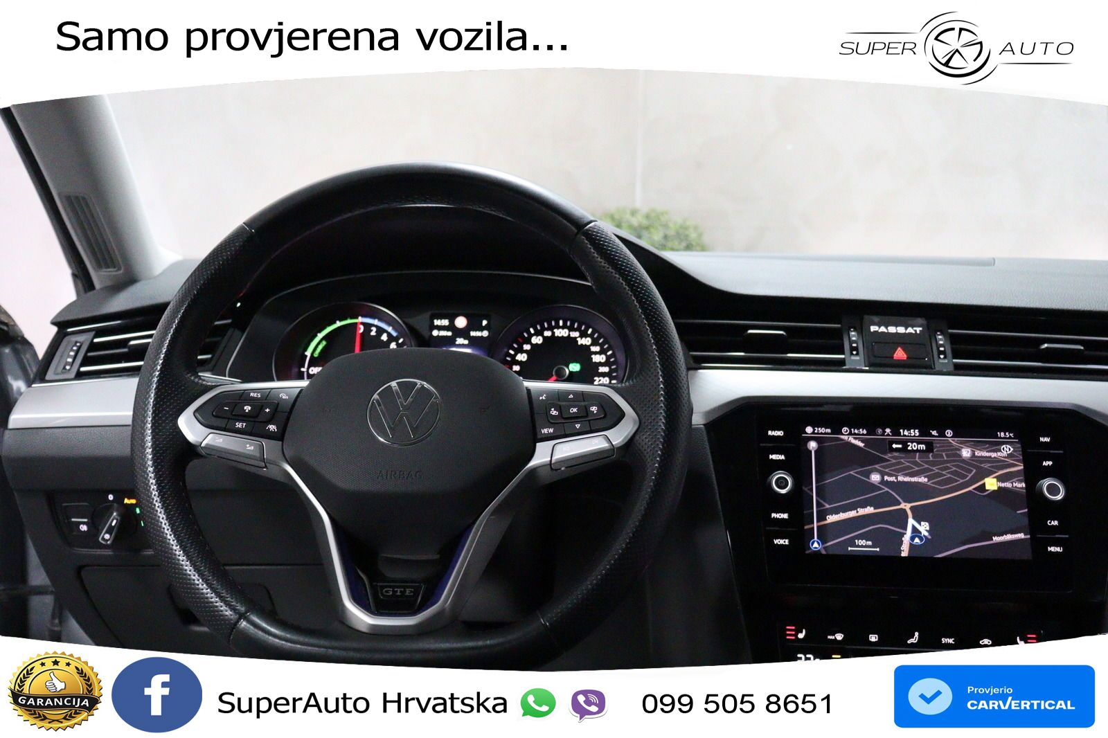 Volkswagen Passat Variant GTE 1.4 TSI (218 KS) DSG LED+GR SJED+ACC