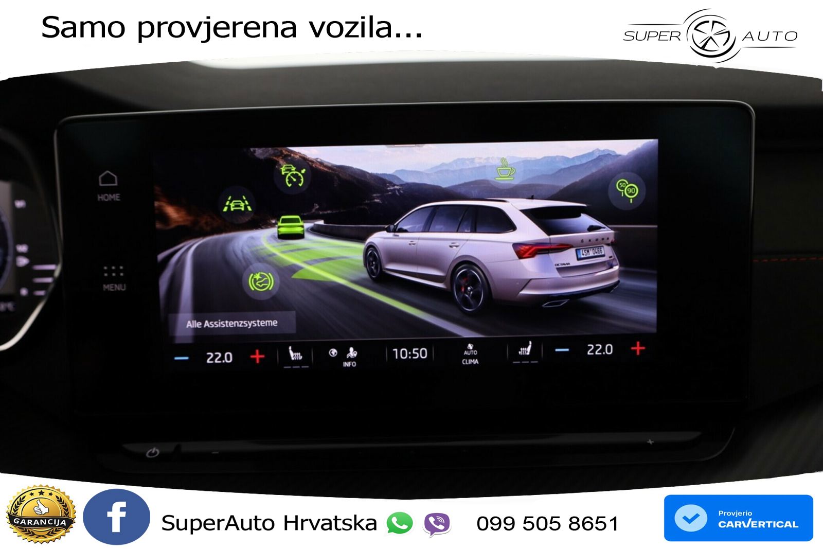 Škoda Octavia Combi RS 2.0 TDI (200 KS) DSG LED+GR SJED+ACC