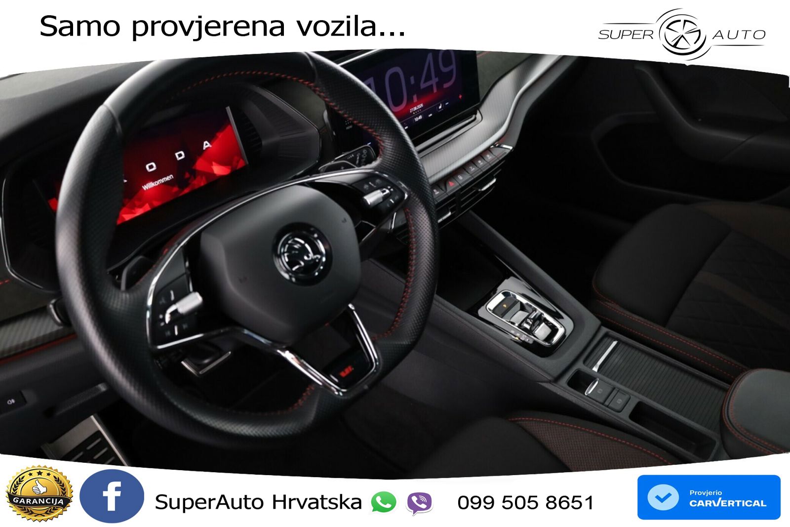Škoda Octavia Combi RS 2.0 TDI (200 KS) DSG LED+GR SJED+ACC
