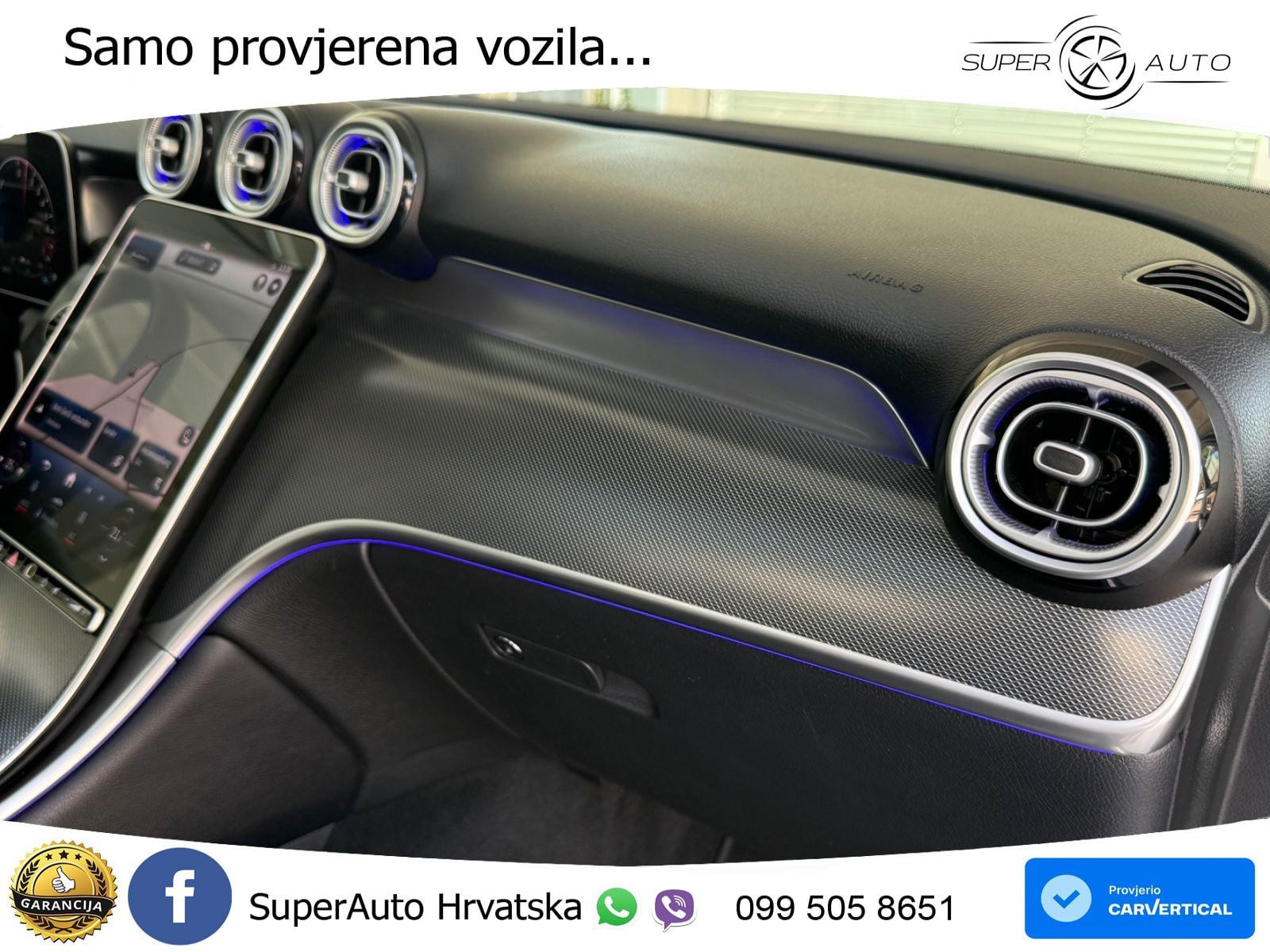 Mercedes GLC 400e (381 KS) 4MATIC 9G-TRONIC Avantgarde ZRAČNI+ACC+GR SJED+KAM+PANO