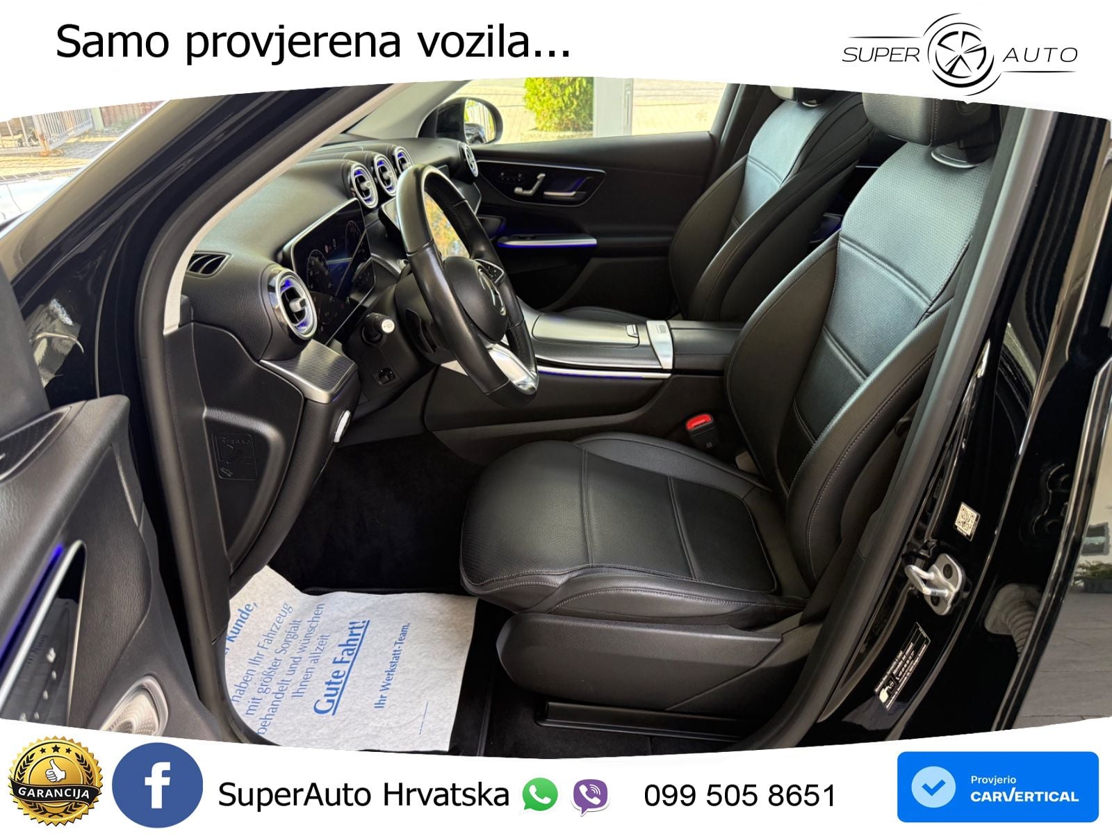 Mercedes GLC 400e (381 KS) 4MATIC 9G-TRONIC Avantgarde ZRAČNI+ACC+GR SJED+KAM+PANO
