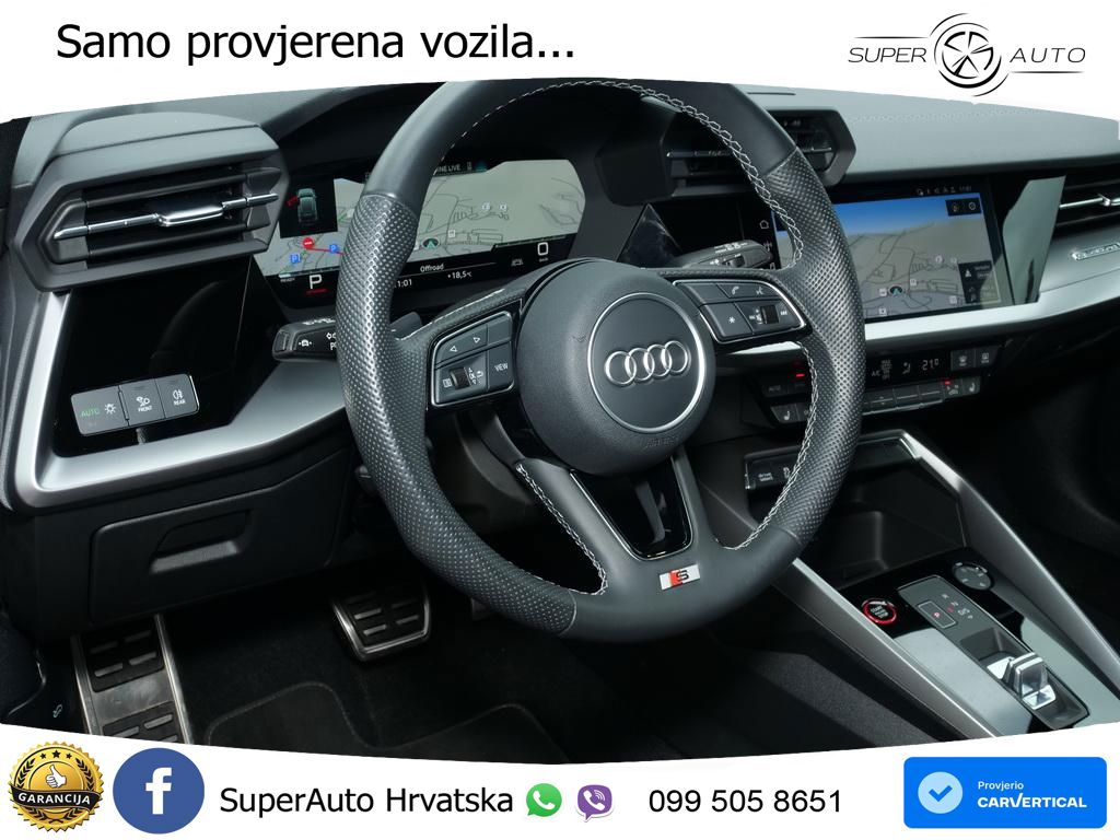 Audi S3 2.0 TFSI (310 KS) quattro S tronic MATRIX+GR SJED+KAM