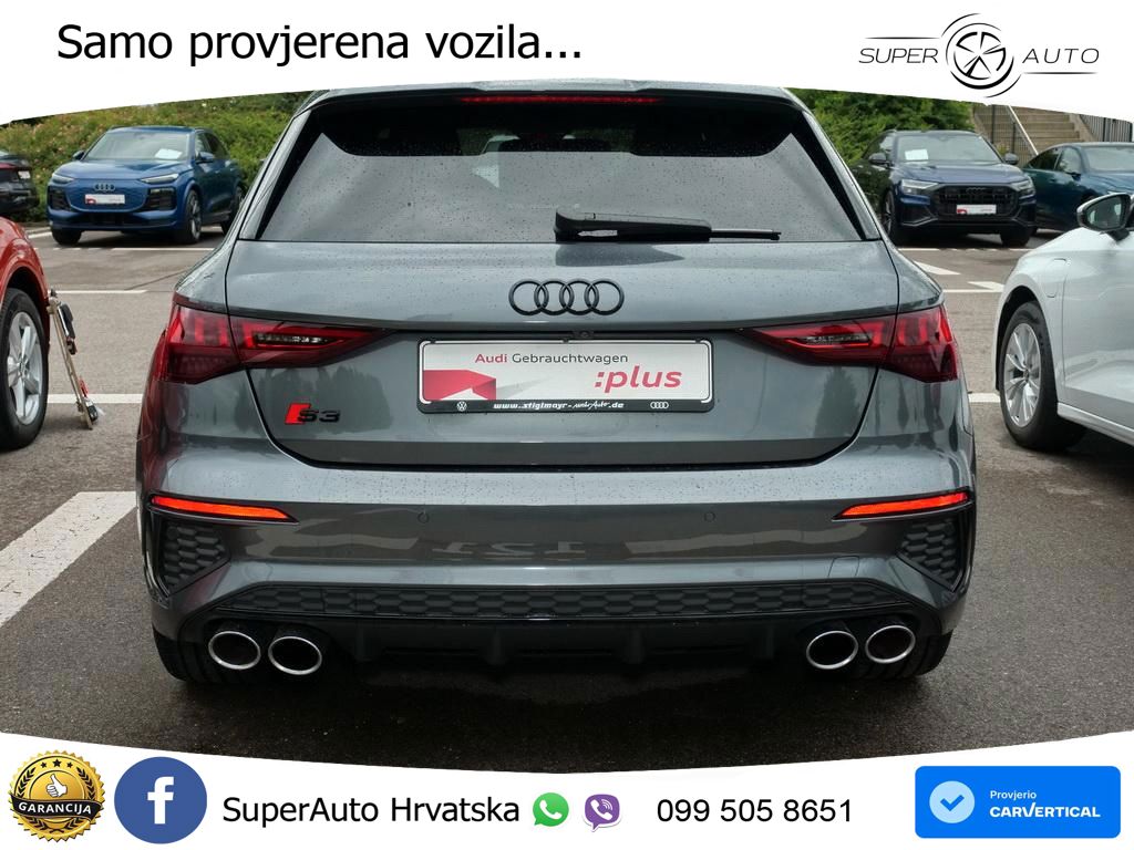 Audi S3 2.0 TFSI (310 KS) quattro S tronic MATRIX+GR SJED+KAM