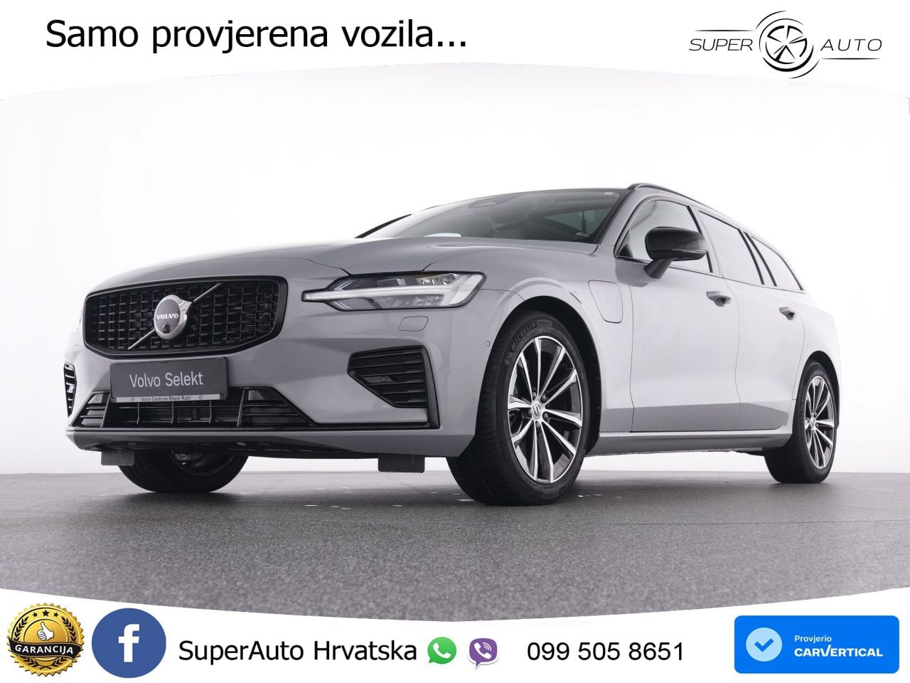 Volvo V60 2.0 T8 AWD Geartronic LED+GR SJED+ACC