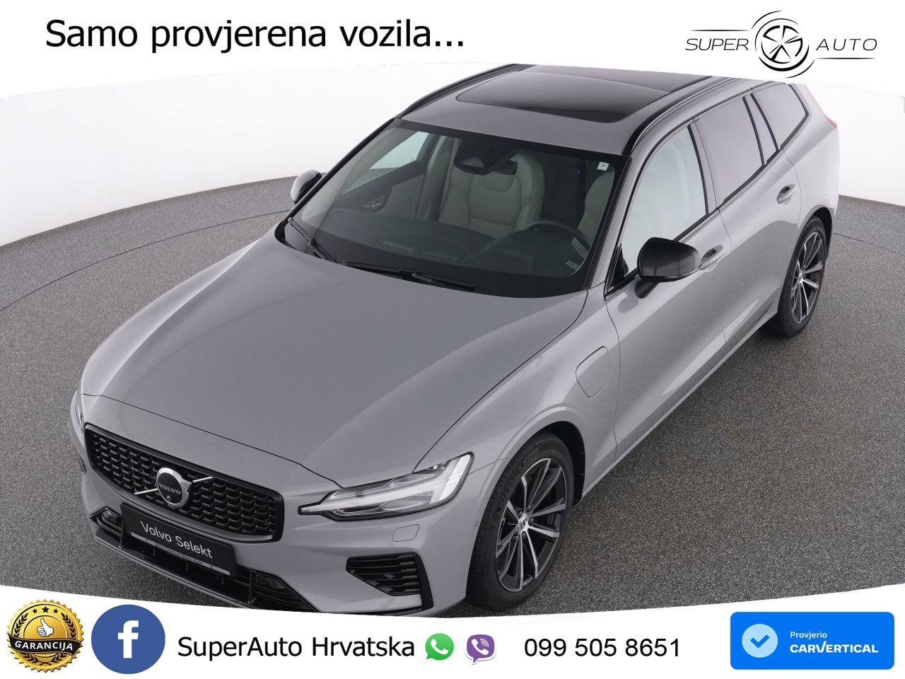 Volvo V60 2.0 T8 AWD Geartronic LED+GR SJED+ACC