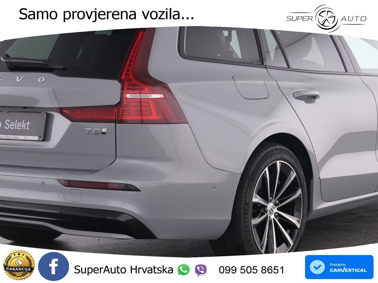 Volvo V60 2.0 T8 AWD Geartronic LED+GR SJED+ACC