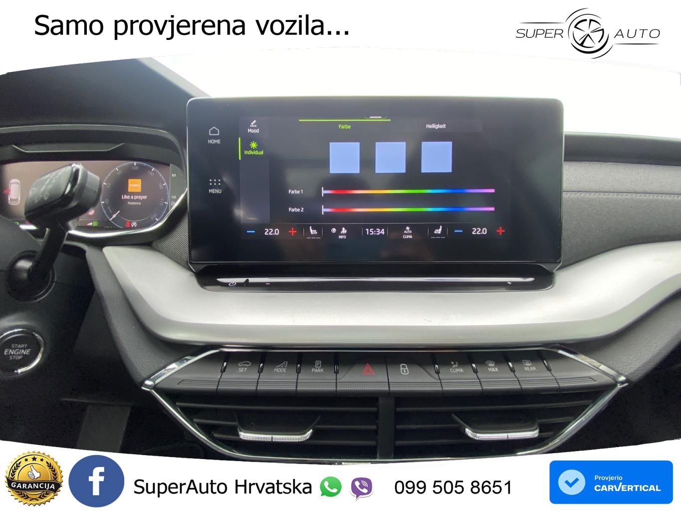Škoda Octavia Combi 1.5 TSI EVO e-TEC (150 KS) DSG MATRIX+GR SJED+KAM