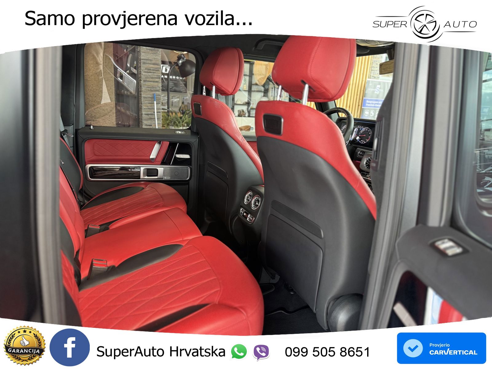 Mercedes AMG G 63 Long V8 (585 KS) 4MATIC 9G-TRONIC AMG SPEEDSHIFT PLUS Exclusive ACC+GR SJED+360+PANO