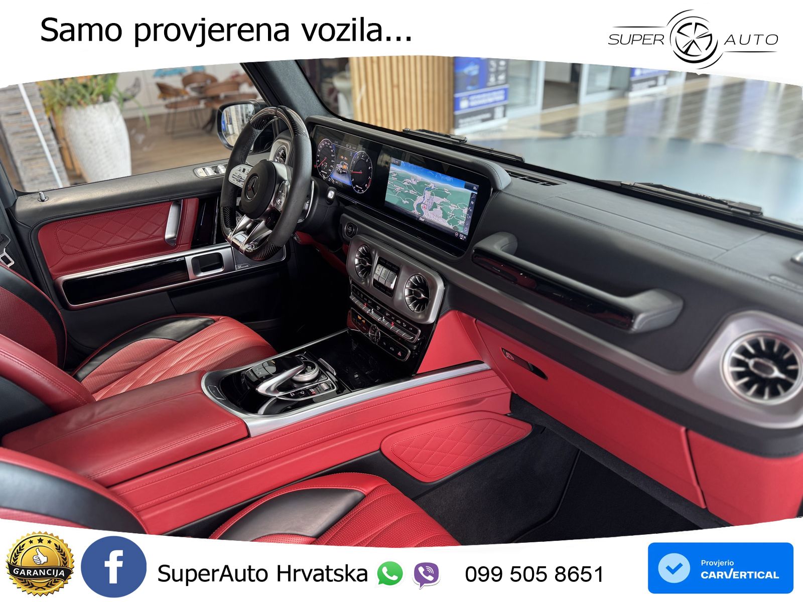 Mercedes AMG G 63 Long V8 (585 KS) 4MATIC 9G-TRONIC AMG SPEEDSHIFT PLUS Exclusive ACC+GR SJED+360+PANO