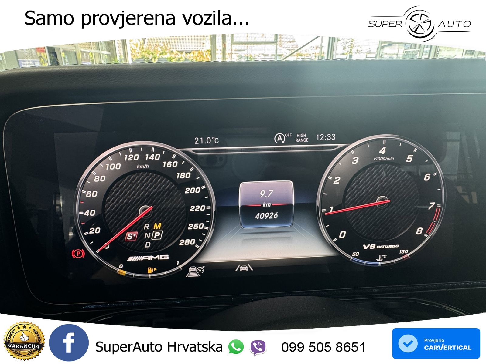 Mercedes AMG G 63 Long V8 (585 KS) 4MATIC 9G-TRONIC AMG SPEEDSHIFT PLUS Exclusive ACC+GR SJED+360+PANO