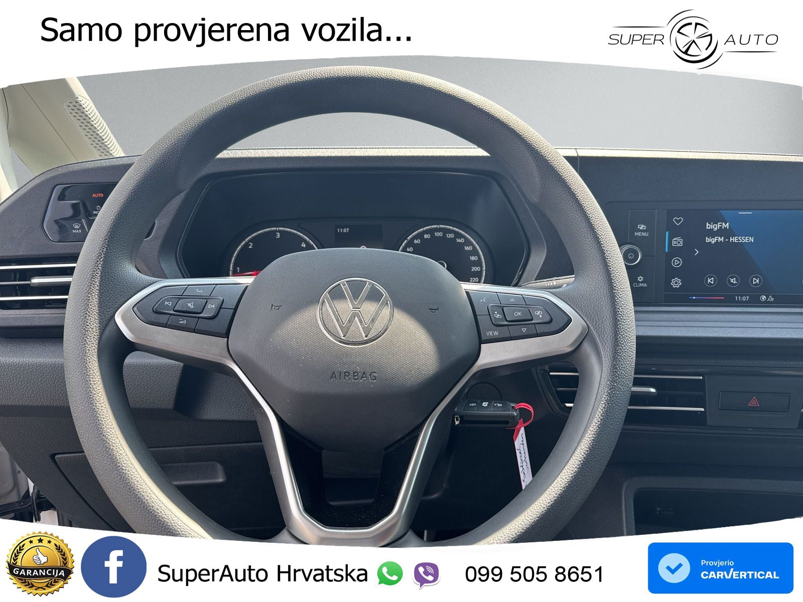 Volkswagen Caddy 2.0 TDI Cargo Klima Composition DAB Hft 102 KS