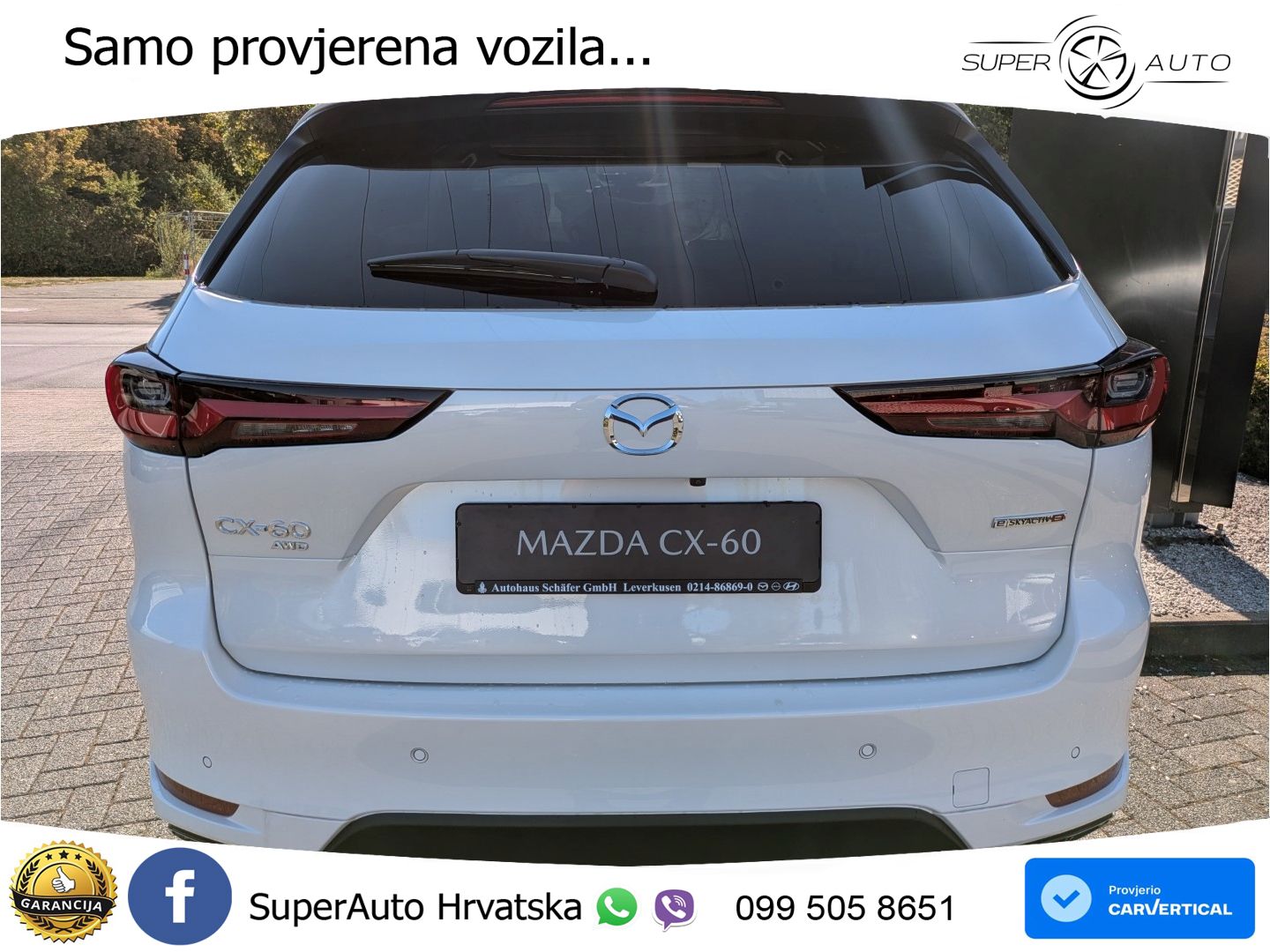 Mazda CX-60 3.3 e-Skyactiv D (254 KS) AWD Automatic MATRIX+GR SJED+KAM