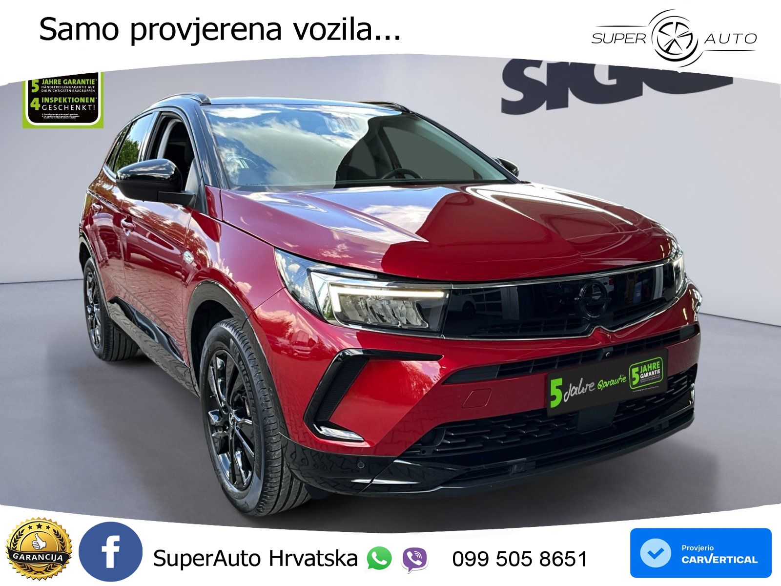 Opel Grandland 1.2i Turbo (130 KS) Automatic GS