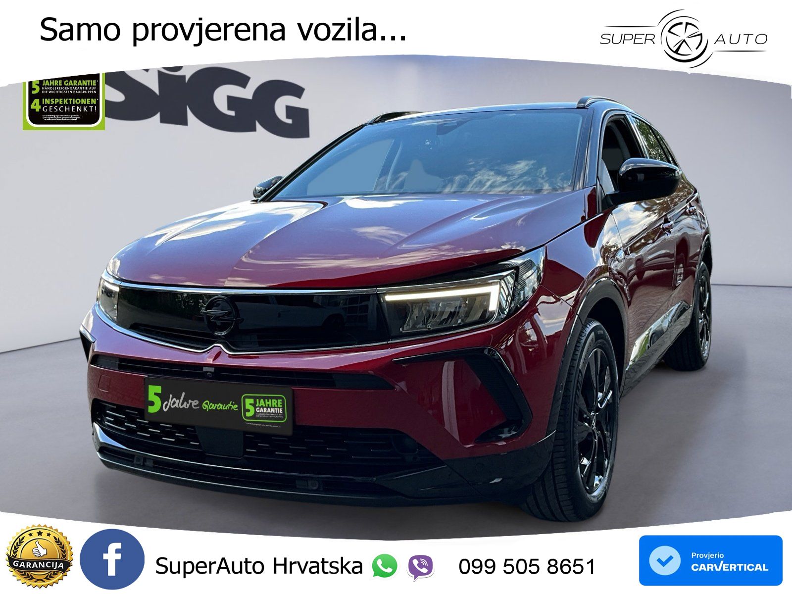 Opel Grandland 1.2i Turbo (130 KS) Automatic GS