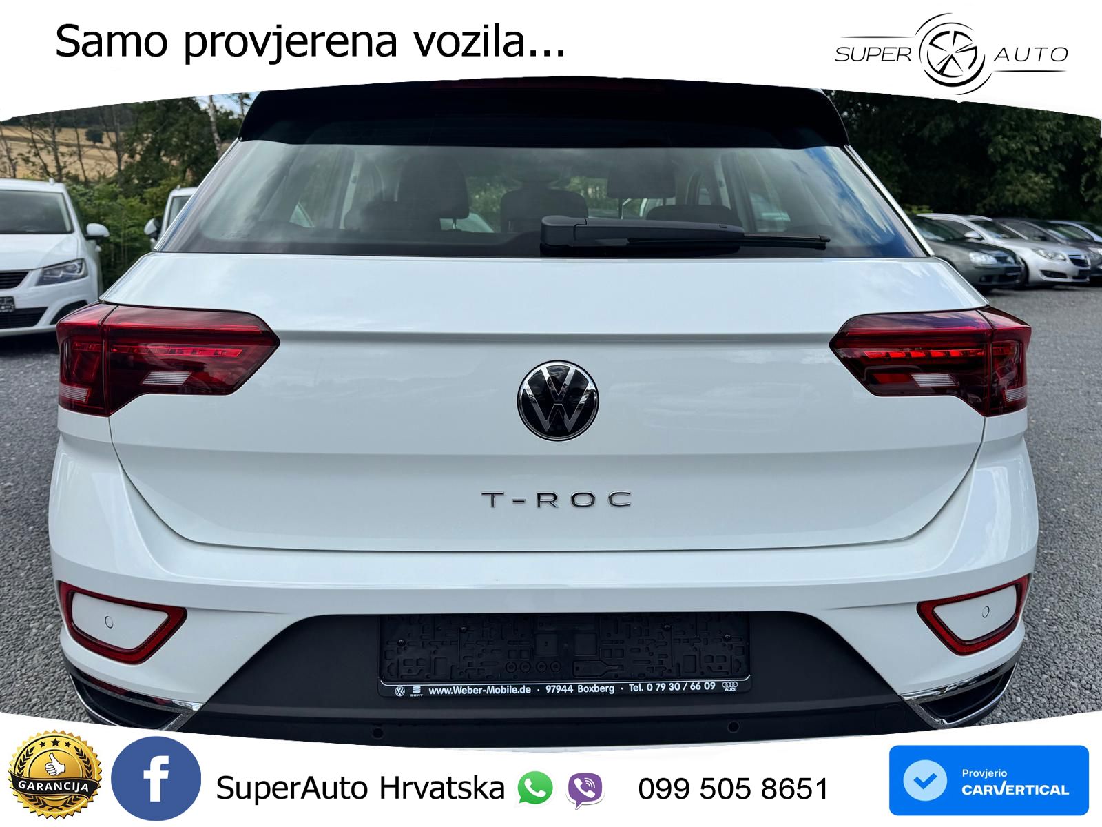 Volkswagen T-Roc 1.5 TSI (150 KS) DSG MATRIX+GR SJED+KAM