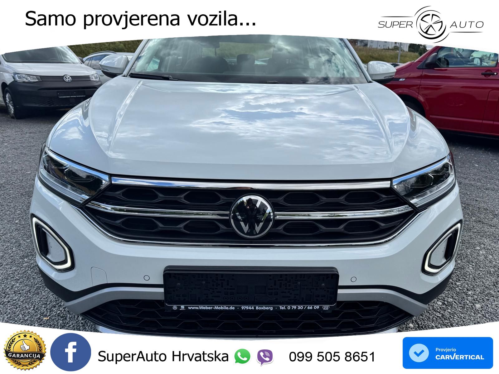 Volkswagen T-Roc 1.5 TSI (150 KS) DSG MATRIX+GR SJED+KAM