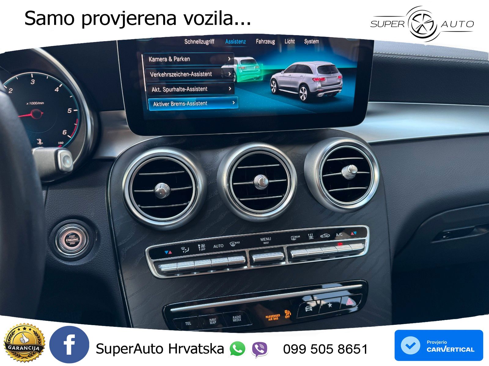 Mercedes GLC 220d (194 KS) 4MATIC G-TRONIC LED+GR SJED+ACC