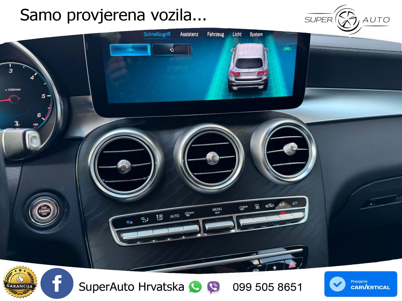 Mercedes GLC 220d (194 KS) 4MATIC G-TRONIC LED+GR SJED+ACC