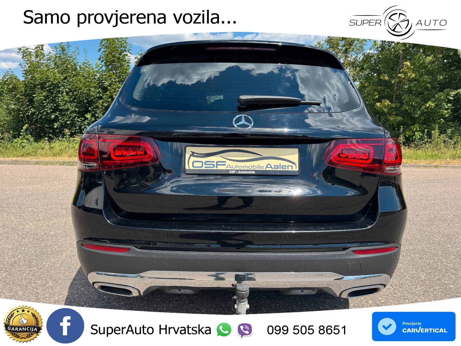 Mercedes GLC 220d (194 KS) 4MATIC G-TRONIC LED+GR SJED+ACC