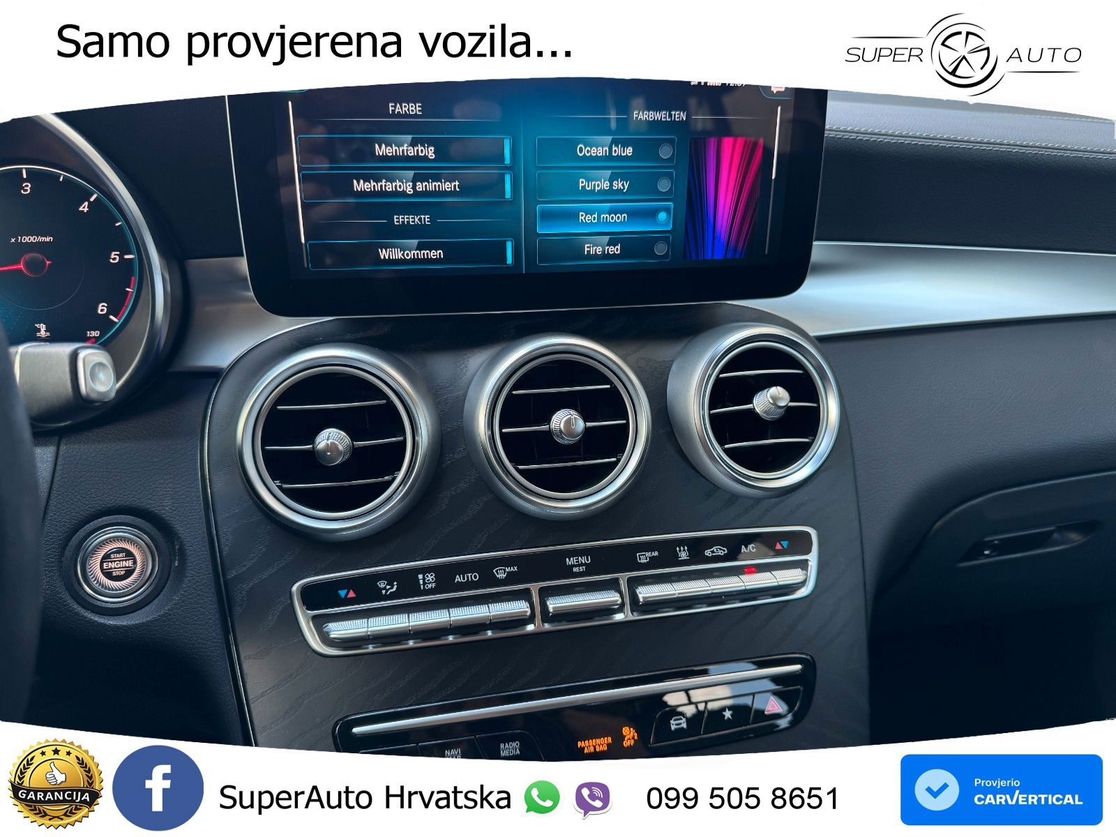 Mercedes GLC 220d (194 KS) 4MATIC G-TRONIC LED+GR SJED+ACC