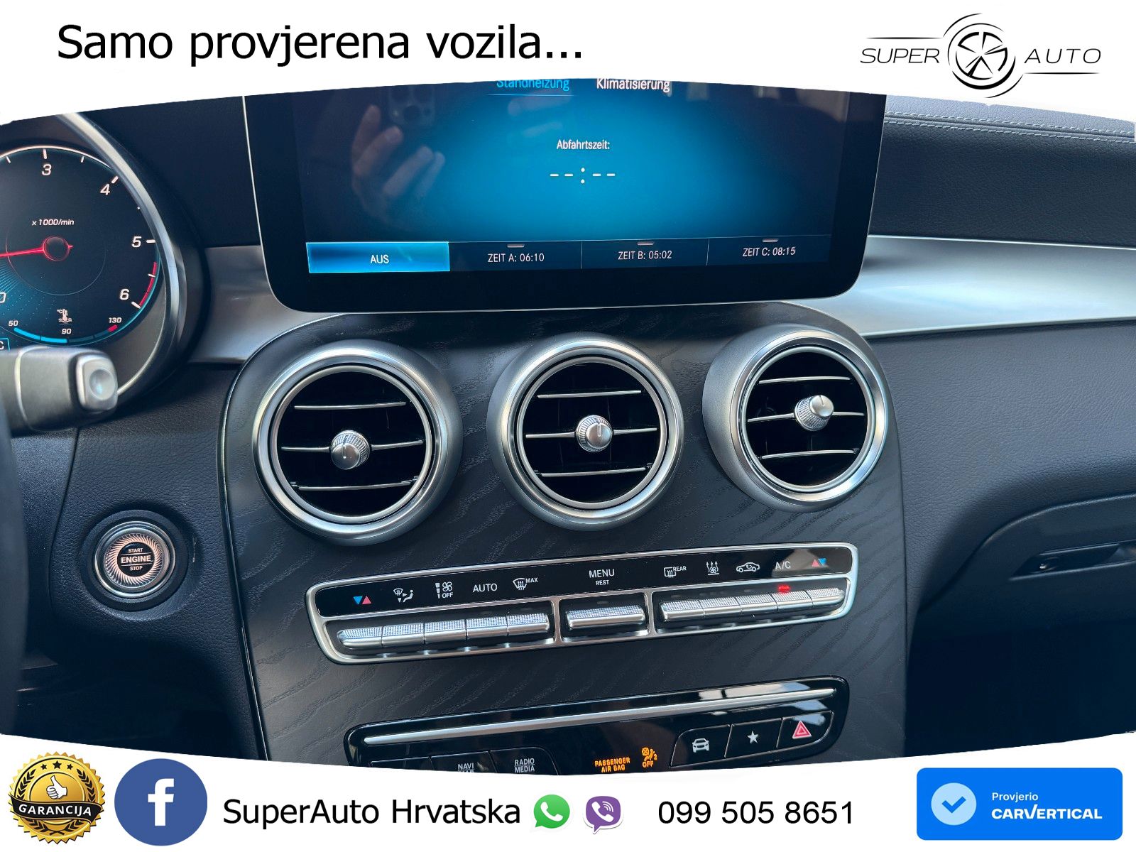Mercedes GLC 220d (194 KS) 4MATIC G-TRONIC LED+GR SJED+ACC