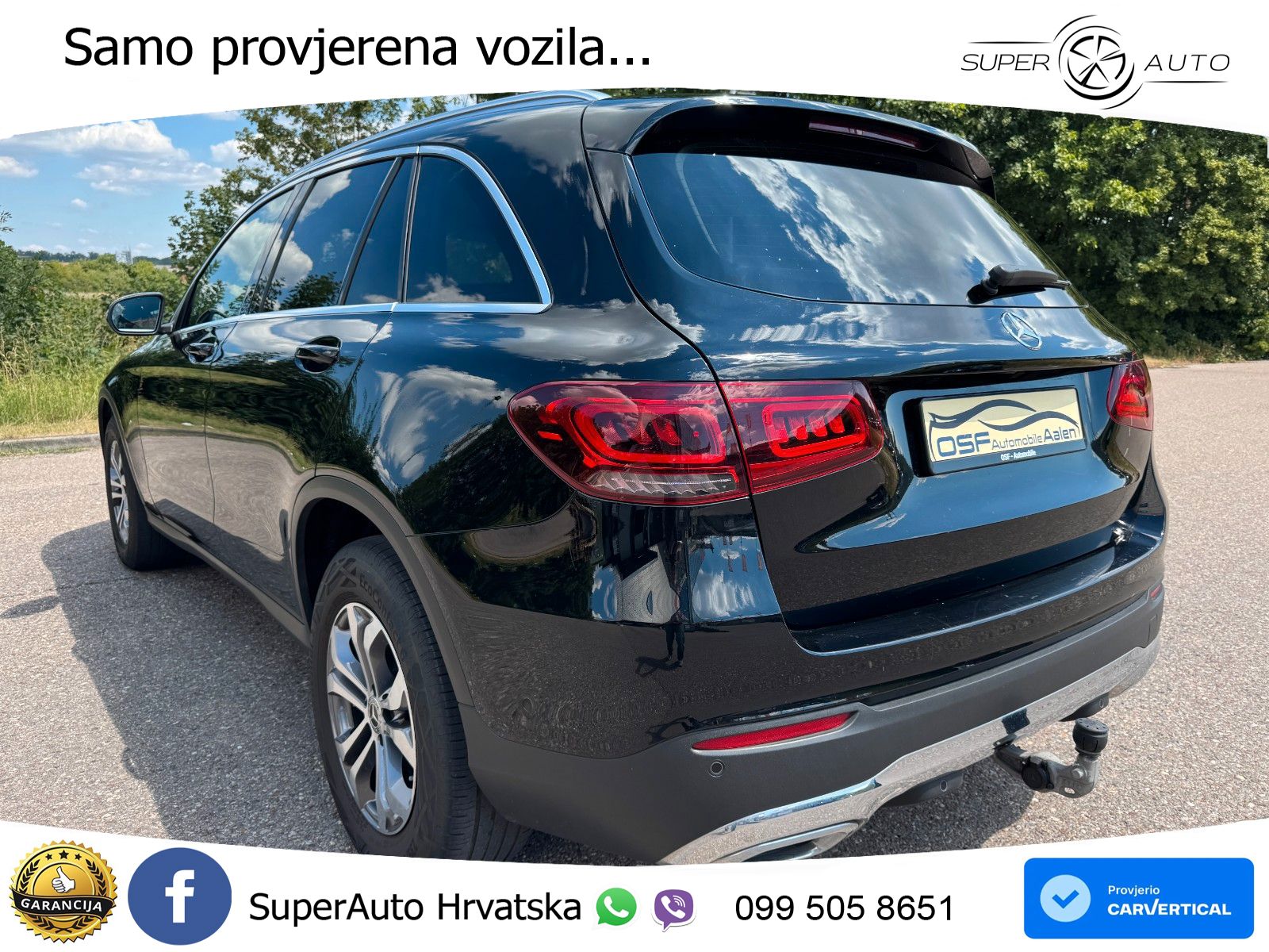 Mercedes GLC 220d (194 KS) 4MATIC G-TRONIC LED+GR SJED+ACC