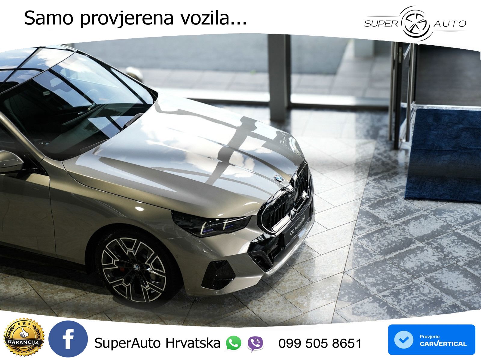 BMW 520i (208 KS) Steptronic M Sport LED+GR SJED+ACC