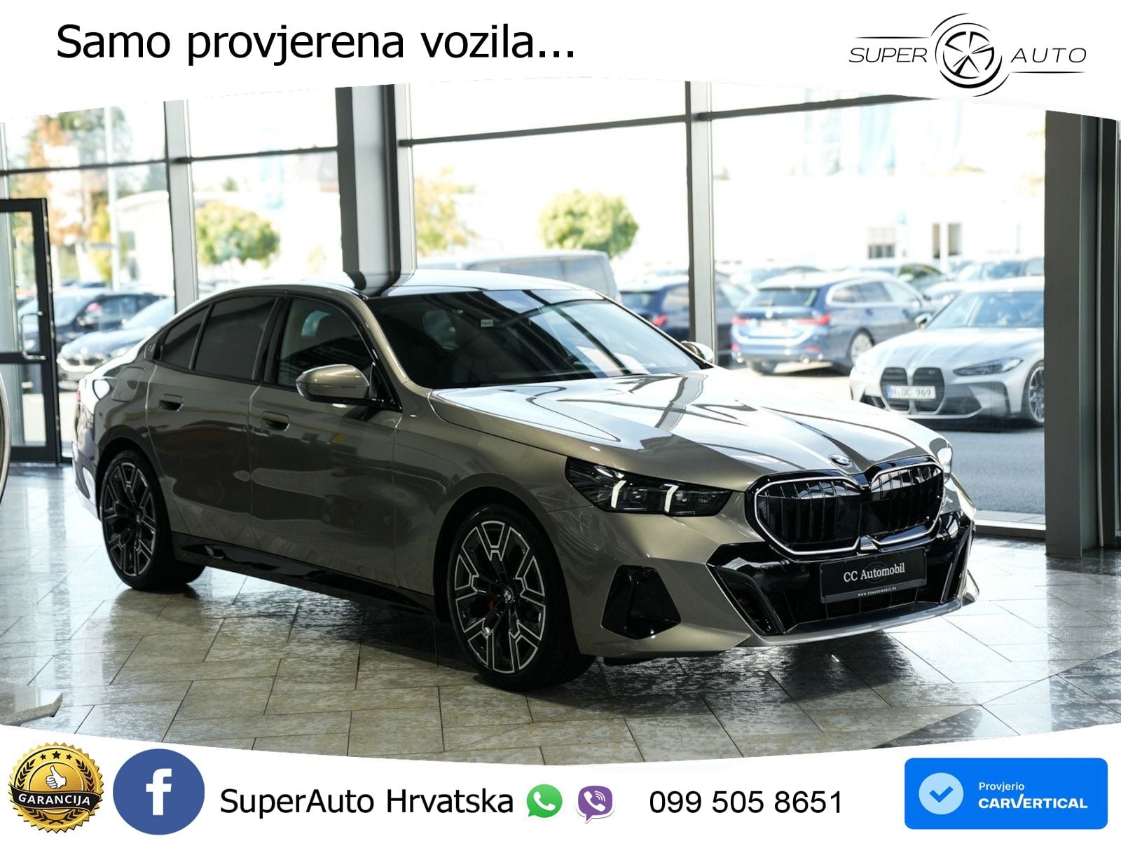 BMW 520i (208 KS) Steptronic M Sport LED+GR SJED+ACC