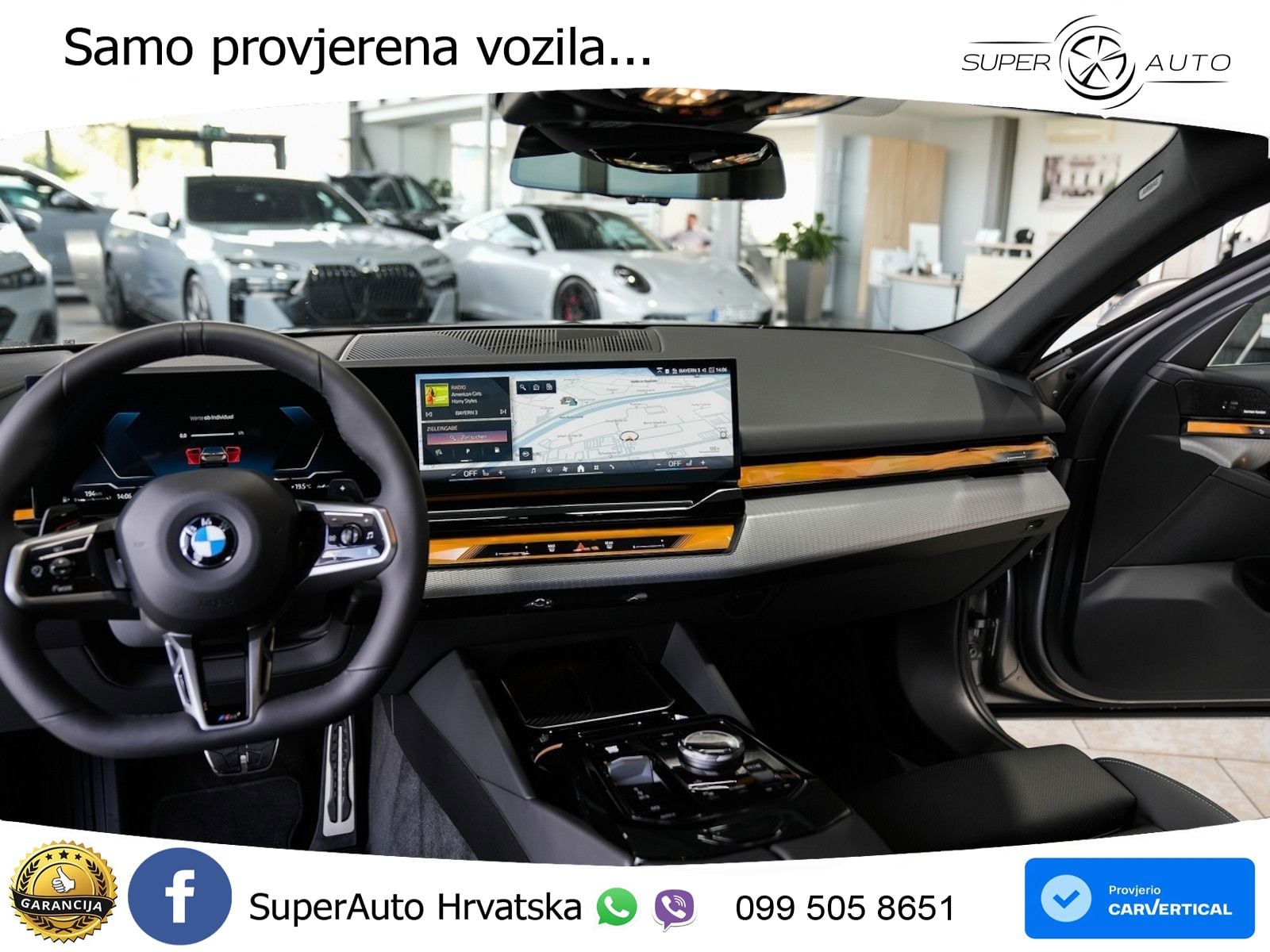 BMW 520i (208 KS) Steptronic M Sport LED+GR SJED+ACC