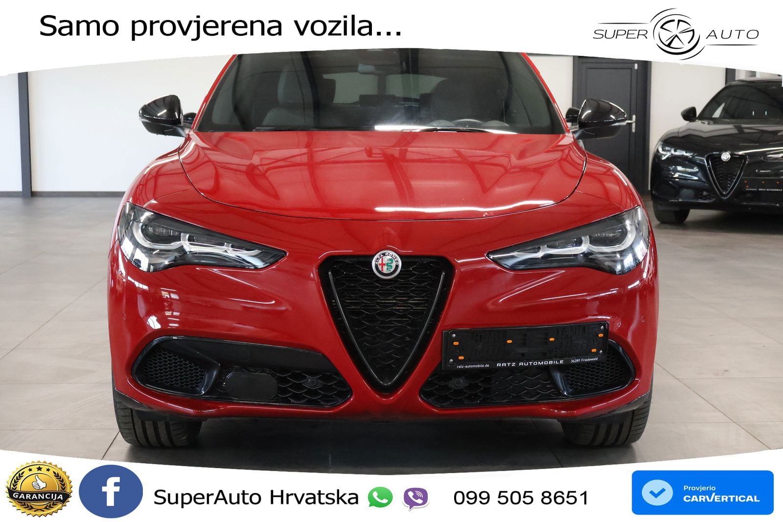 Alfa Romeo Stelvio 2.0 Turbo (280 KS) Q4 Automatic MATRIX+GR SJED+KAM