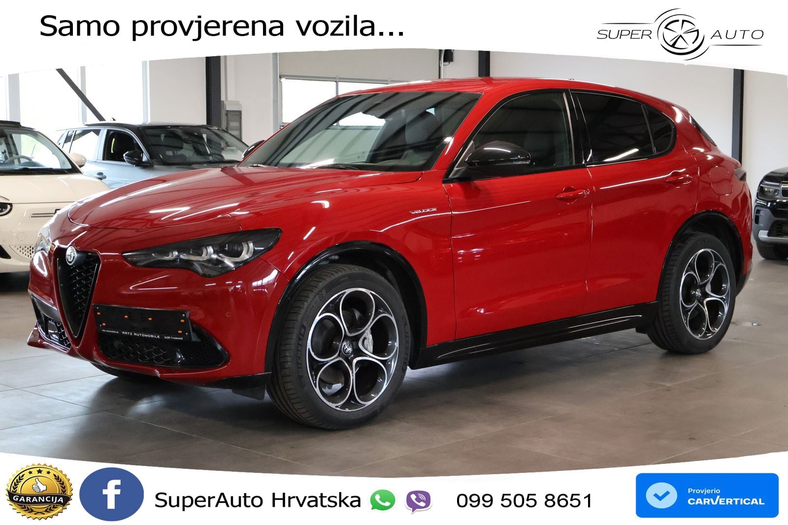 Alfa Romeo Stelvio 2.0 Turbo (280 KS) Q4 Automatic MATRIX+GR SJED+KAM