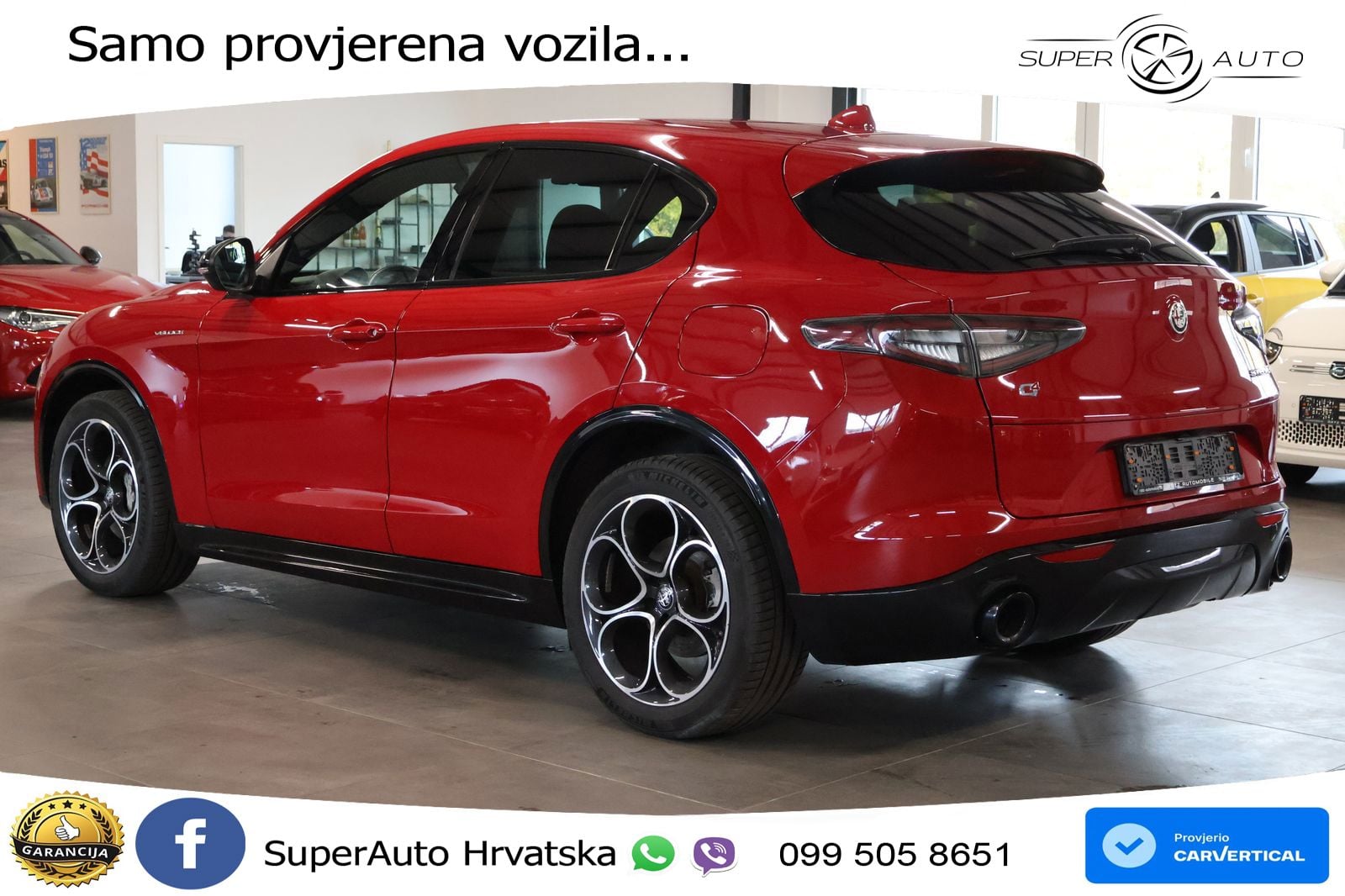Alfa Romeo Stelvio 2.0 Turbo (280 KS) Q4 Automatic MATRIX+GR SJED+KAM