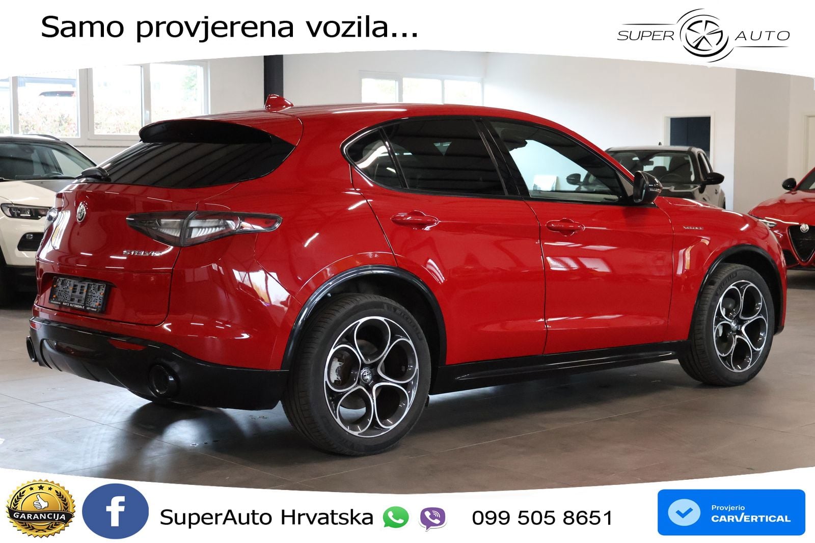 Alfa Romeo Stelvio 2.0 Turbo (280 KS) Q4 Automatic MATRIX+GR SJED+KAM