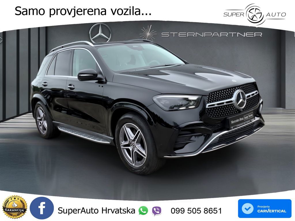 Mercedes GLE 580 V8 (517 KS) EQ Boost 4MATIC 9G-TRONIC AMG LED+GR SJED+ACC