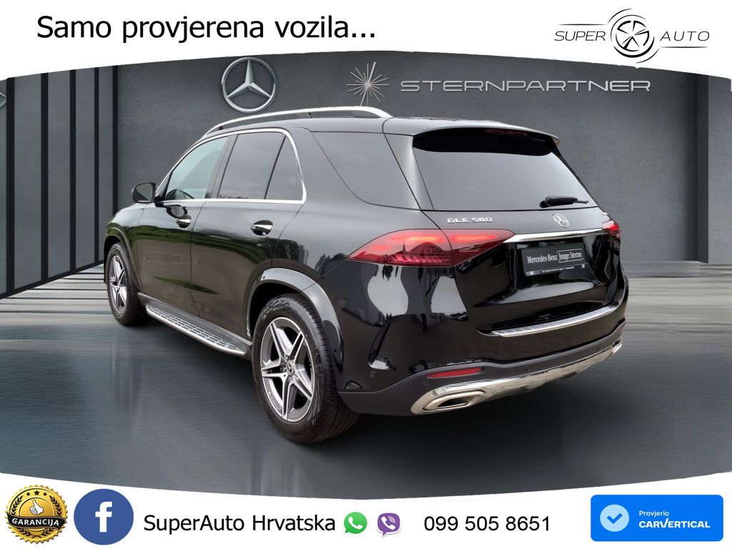 Mercedes GLE 580 V8 (517 KS) EQ Boost 4MATIC 9G-TRONIC AMG LED+GR SJED+ACC