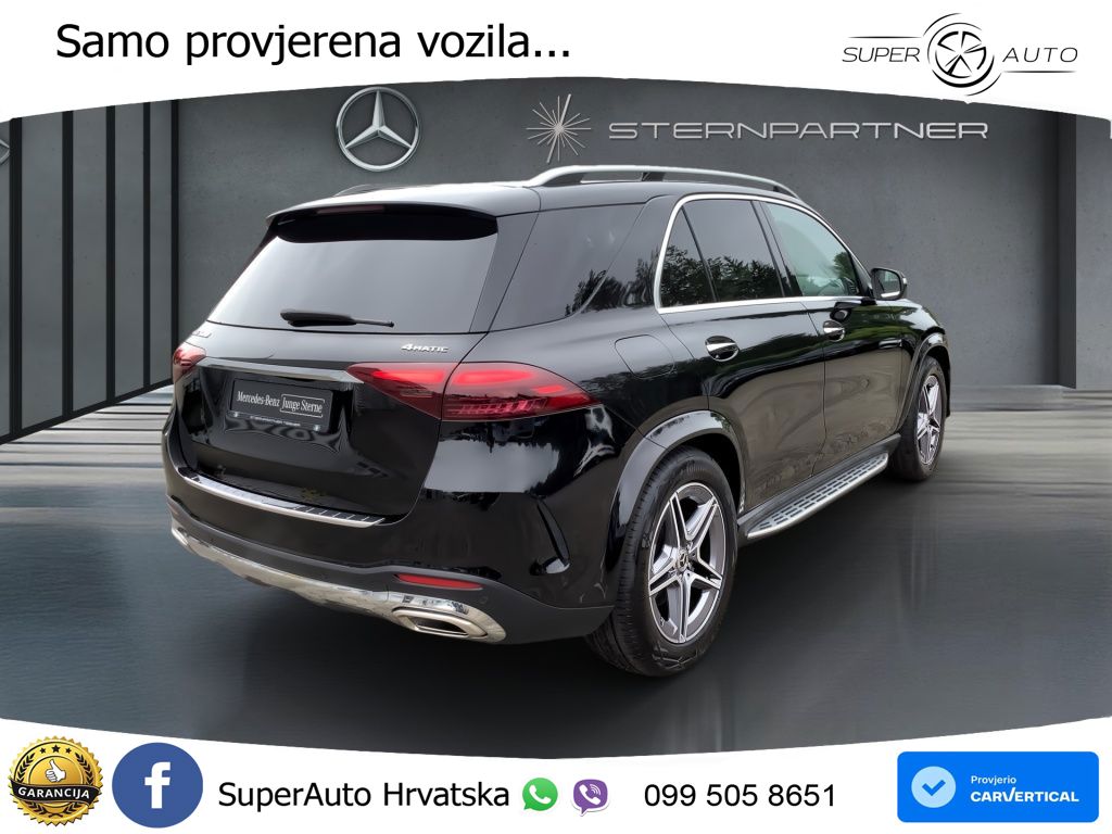 Mercedes GLE 580 V8 (517 KS) EQ Boost 4MATIC 9G-TRONIC AMG LED+GR SJED+ACC