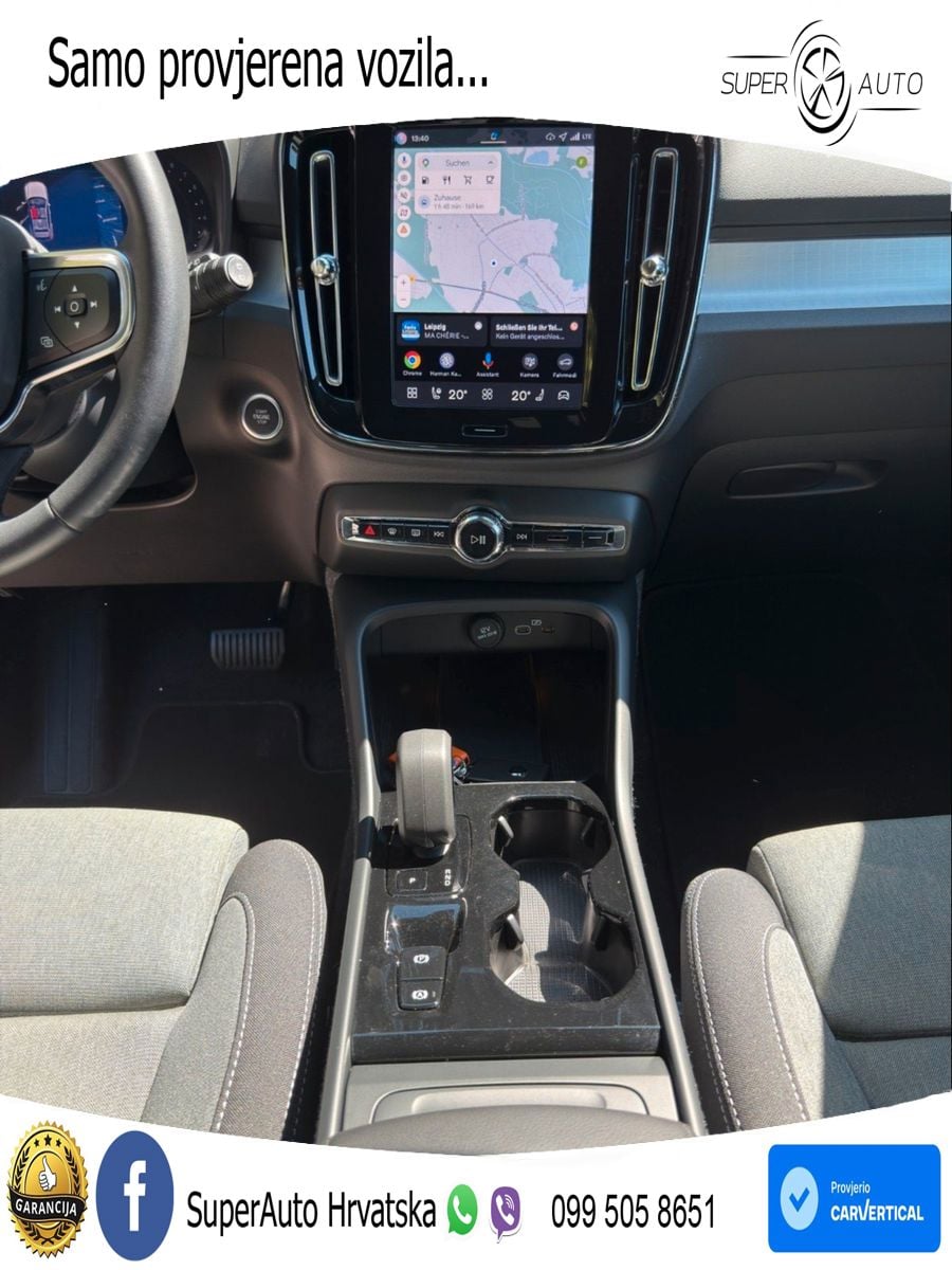 Volvo XC40 2.0 B3 163 KS Automatic LED+GR SJED+ACC