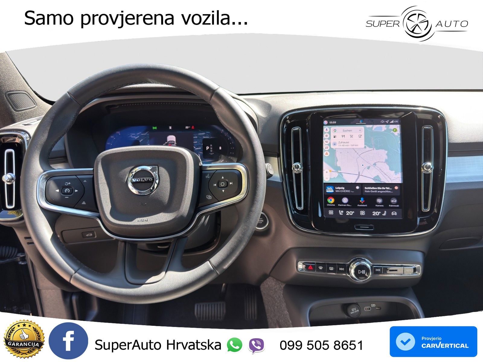 Volvo XC40 2.0 B3 163 KS Automatic LED+GR SJED+ACC