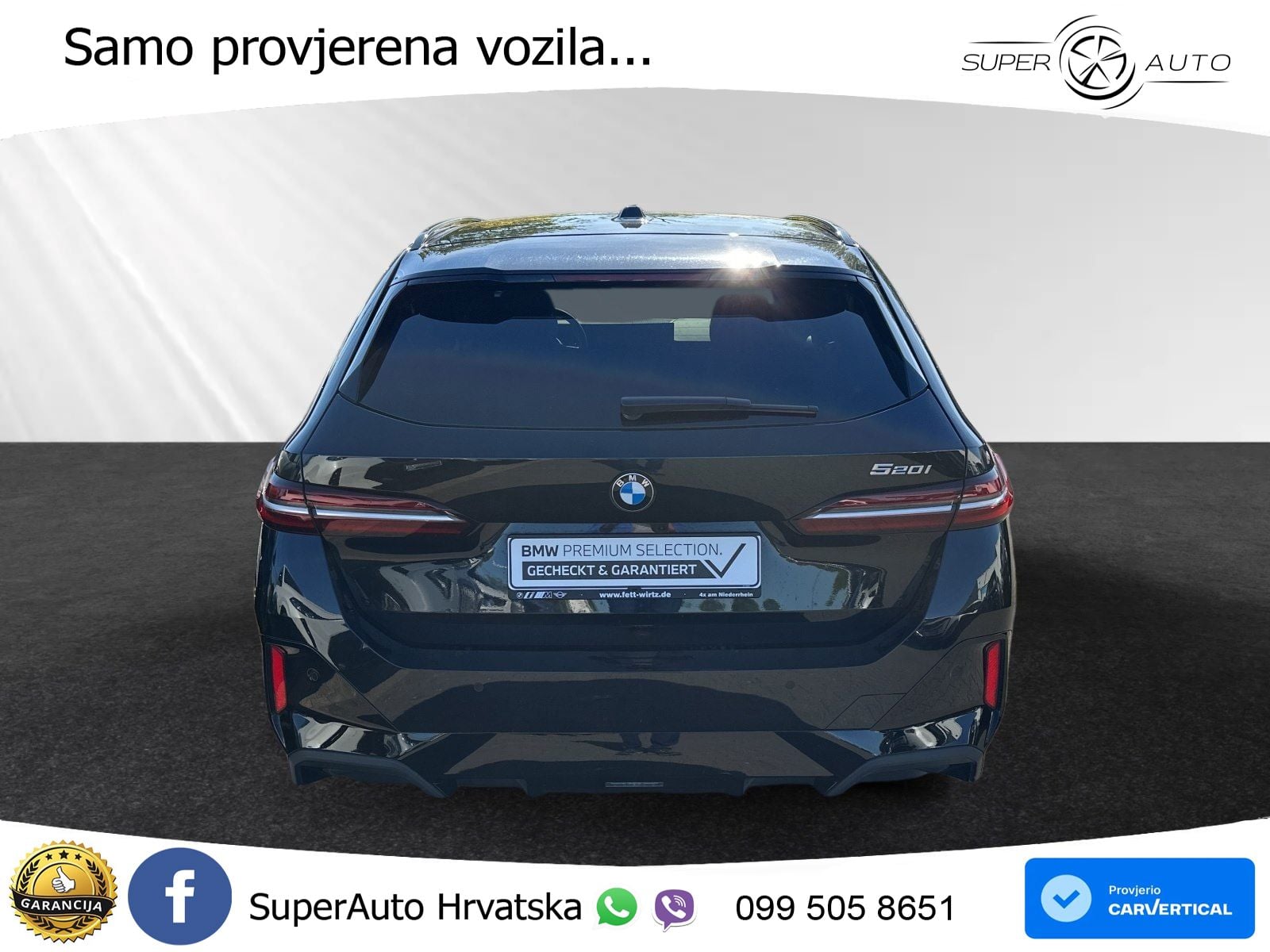 BMW 520i Touring (208 KS) Steptronic M Sport LED+GR SJED+ACC