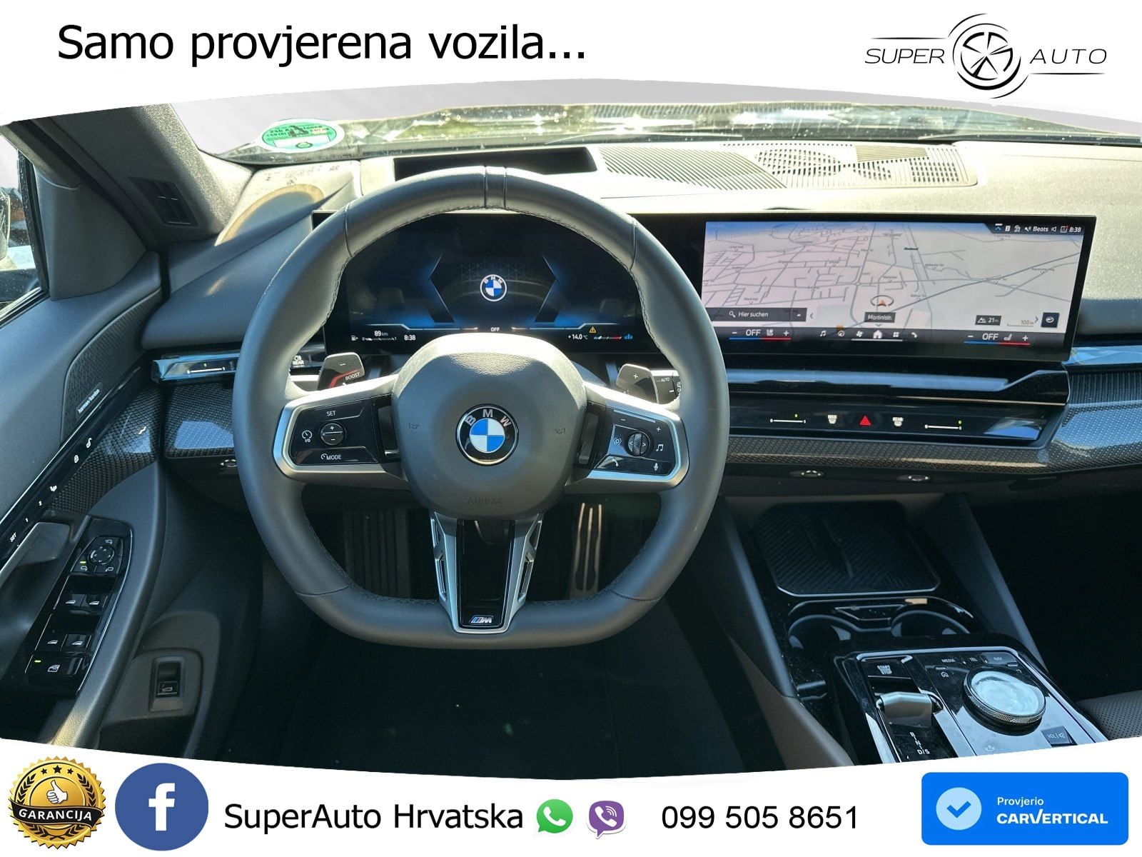 BMW 520i Touring (208 KS) Steptronic M Sport LED+GR SJED+ACC