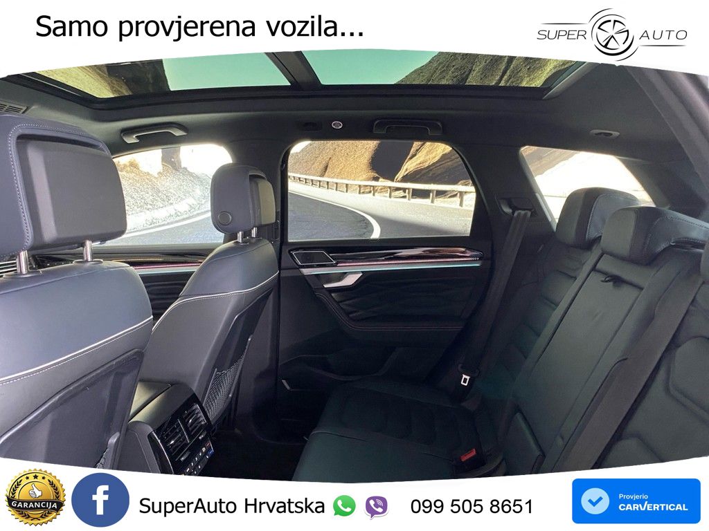 Volkswagen Touareg 3.0 V6 TDI (286 KS) 4MOTION Tiptronic ZRAČNI+ACC+GR SJED+KAM+PANO