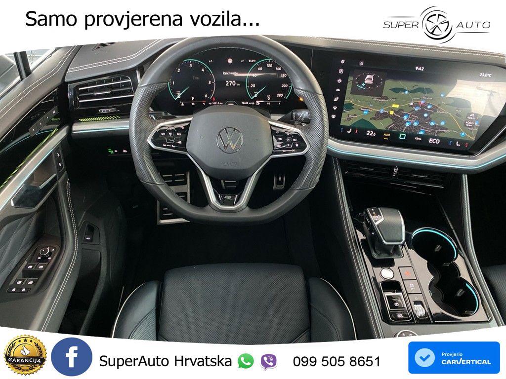 Volkswagen Touareg 3.0 V6 TDI (286 KS) 4MOTION Tiptronic ZRAČNI+ACC+GR SJED+KAM+PANO