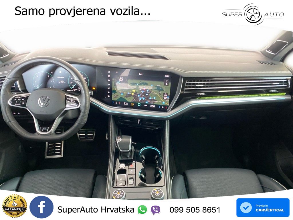 Volkswagen Touareg 3.0 V6 TDI (286 KS) 4MOTION Tiptronic ZRAČNI+ACC+GR SJED+KAM+PANO