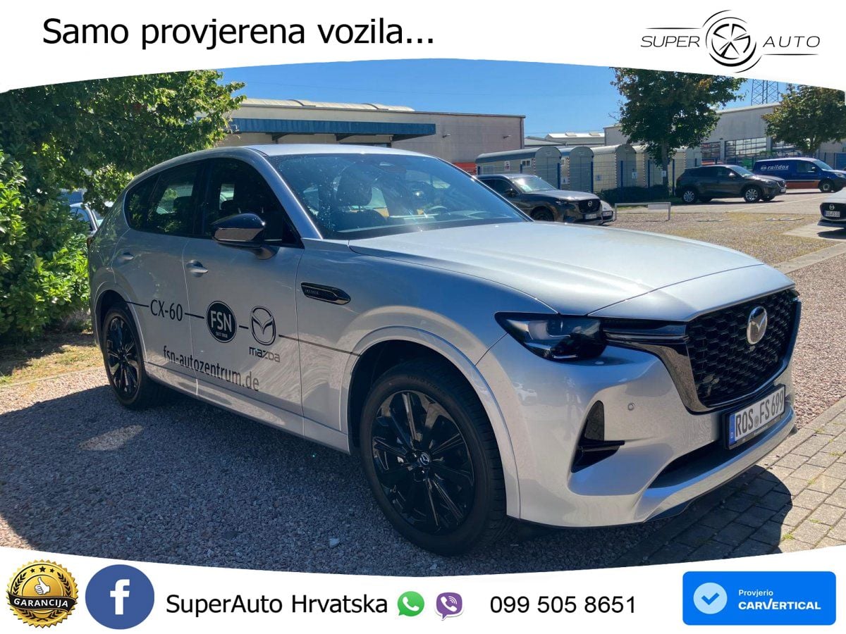 Mazda CX-60 3.3 e-Skyactiv D (254 KS) AWD Automatic MATRIX+GR SJED+KAM